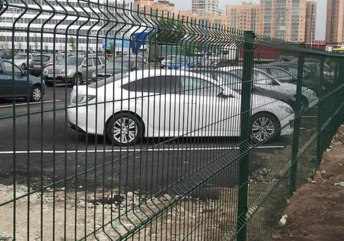 Ограждение парковки парковки бизнес центров в Копейске